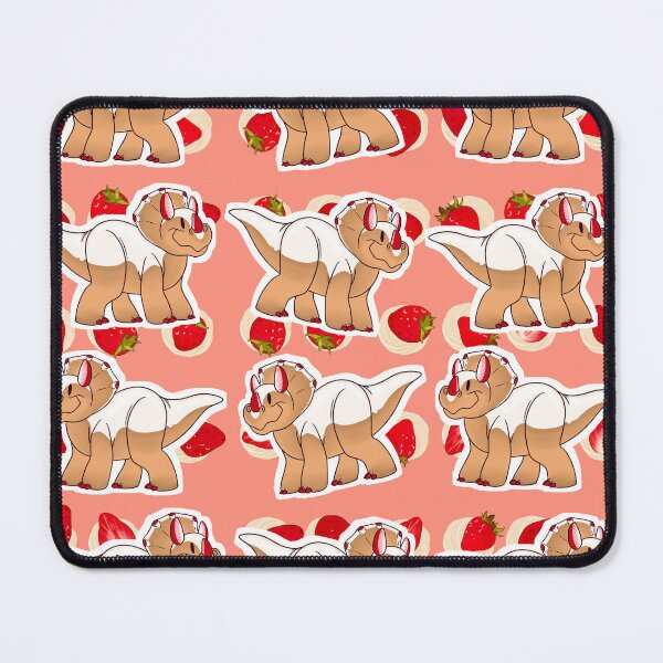 Item preview, Strawberry Cutie Treslechetops Cute Dinosaur Pattern designed and sold by AionK.