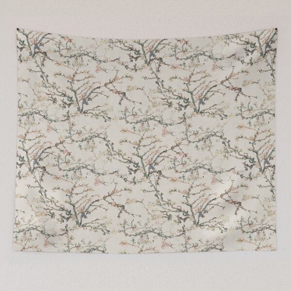 Item preview, Vincent Van Gogh Almond Blossom on Vintage White Background  designed and sold by Delinda Graphic Studio.