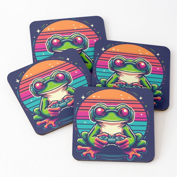 Item preview, Gamer frog designed and sold by EyeCone.