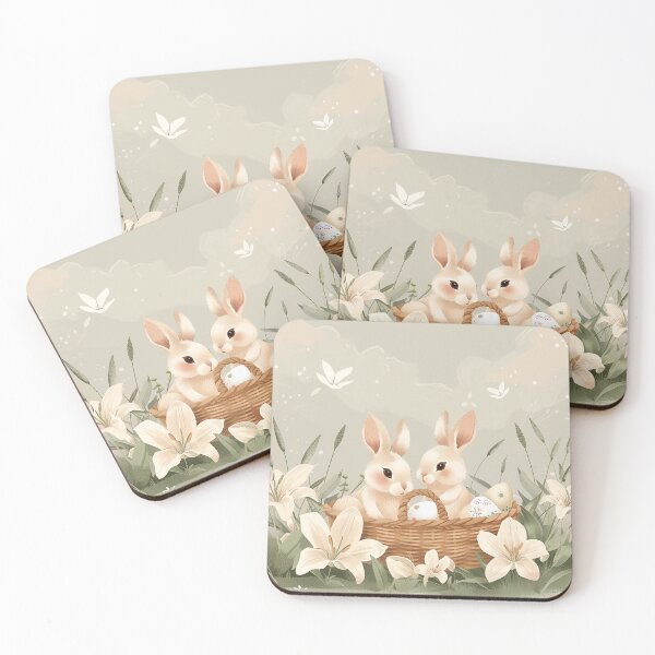 Item preview, Springtime Whispers with Bunnies designed and sold by Cris888.