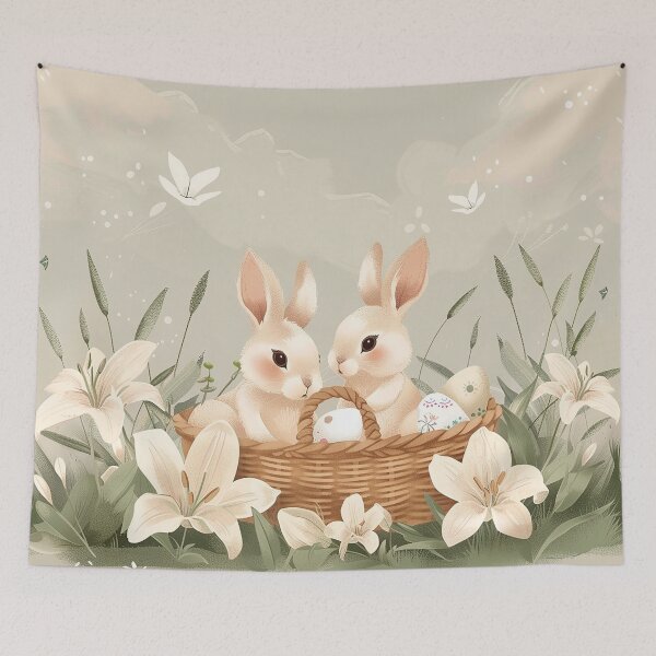Item preview, Springtime Whispers with Bunnies designed and sold by Cris888.