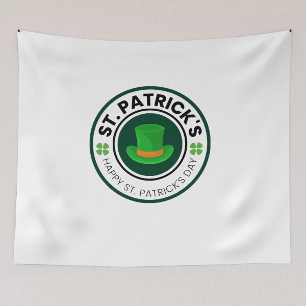 Item preview, Leprechaun hat with clovers for St. Patrick's day designed and sold by AnisosPteron.