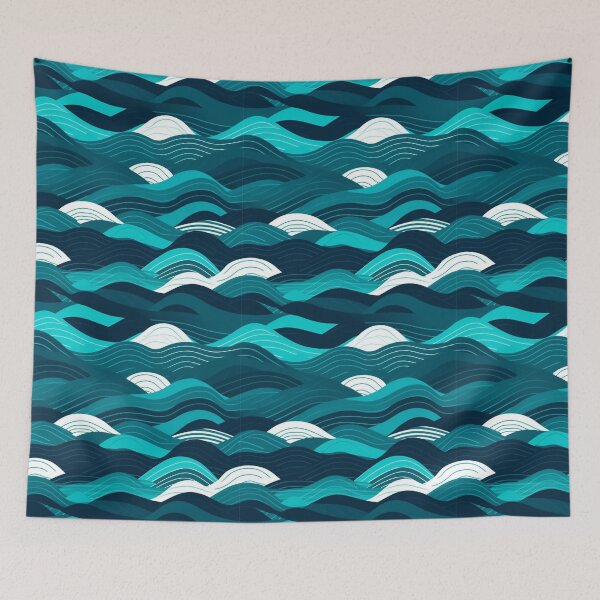 Item preview, Abstract waves designed and sold by DiveIntoDesigns.