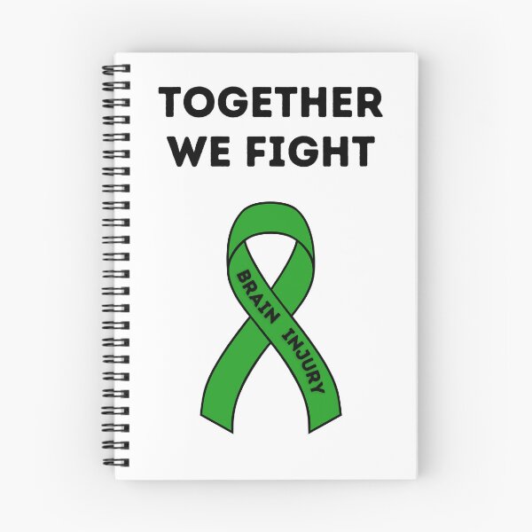 Item preview, Brain injury awareness " TOGETHER WE FIGHT BRAIN INJURY " designed and sold by Anas Talbi.