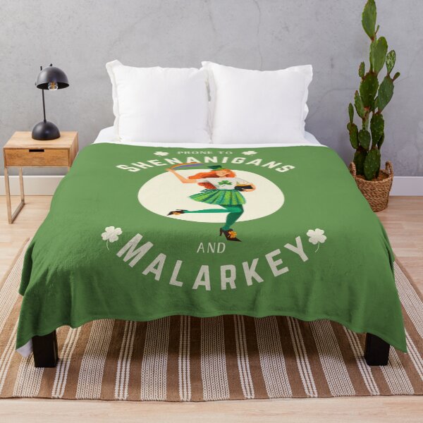 Item preview, Prone To Shenanigans And Malarkey St Patricks Day Classic Pride T-Shirt designed and sold by Blanczet.