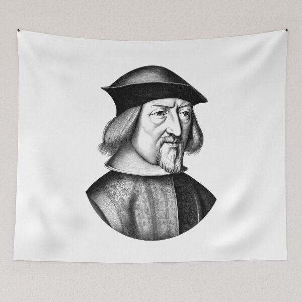 Item preview, Geoffrey Chaucer portrait designed and sold by NTGUILTY.