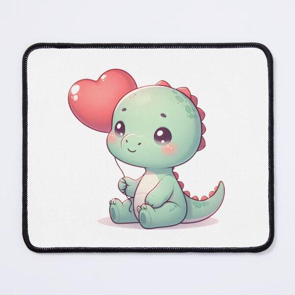 Item preview, Cute Dinosaur with Balloon designed and sold by Truck Stop One.