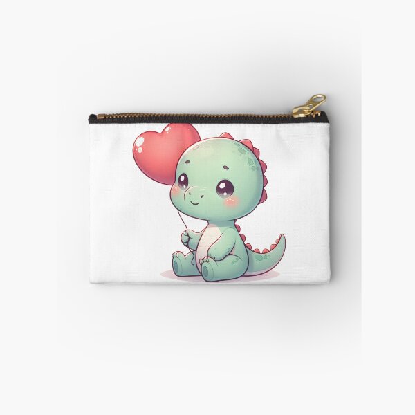 Item preview, Cute Dinosaur with Balloon designed and sold by Truck Stop One.
