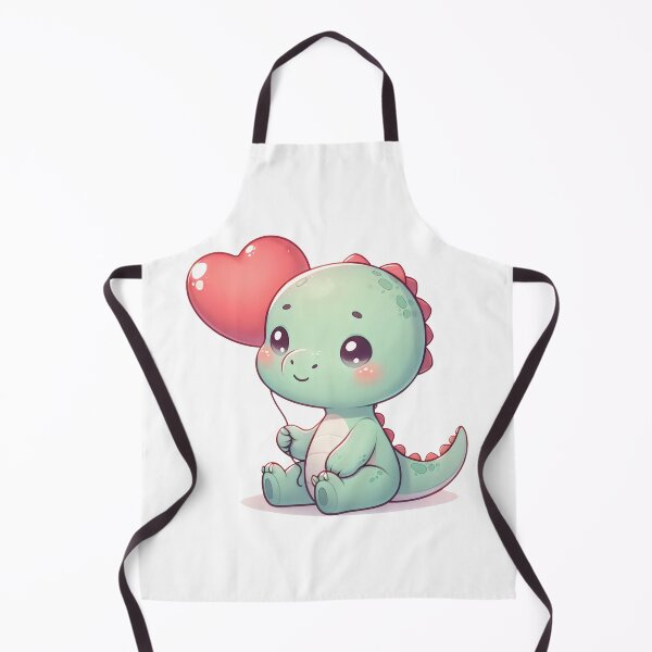 Item preview, Cute Dinosaur with Balloon designed and sold by Truck Stop One.