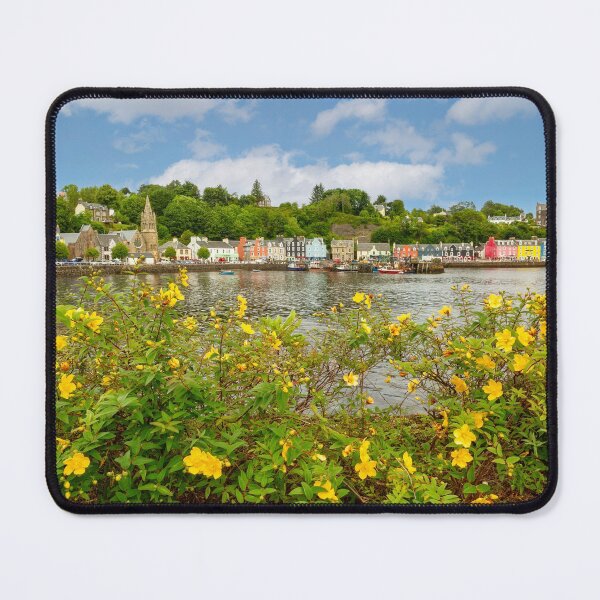 Item preview, Summer Flowers Tobermory Isle of Mull Scotland designed and sold by PhotosEcosse.
