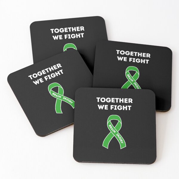 Item preview, Brain injury awareness " TOGETHER WE FIGHT BRAIN INJURY " Classic T-Shirt designed and sold by ‪Anas Talbi‬‏.