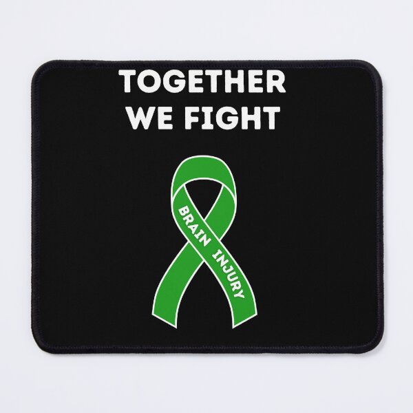Item preview, Brain injury awareness " TOGETHER WE FIGHT BRAIN INJURY " Classic T-Shirt designed and sold by ‪Anas Talbi‬‏.