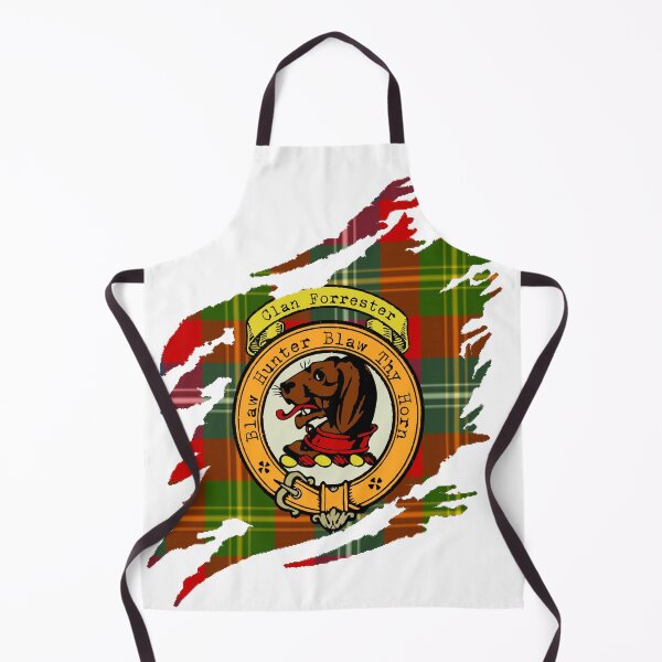 Item preview, Forrester Crest Scottish Surname Tartan designed and sold by BagTown Clans.