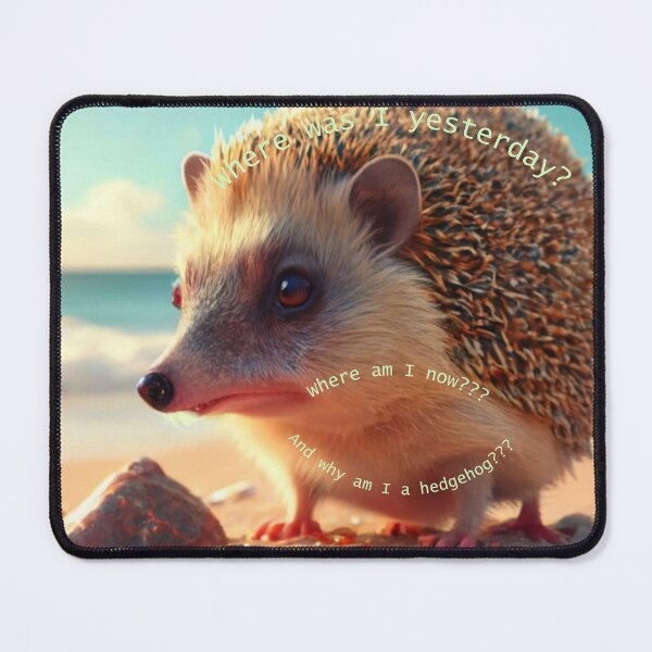 Item preview, Hedgehog on the beach 2 designed and sold by rayo-art.