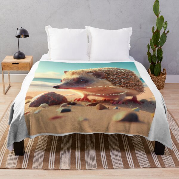 Item preview, Hedgehog on the beach 2 designed and sold by rayo-art.