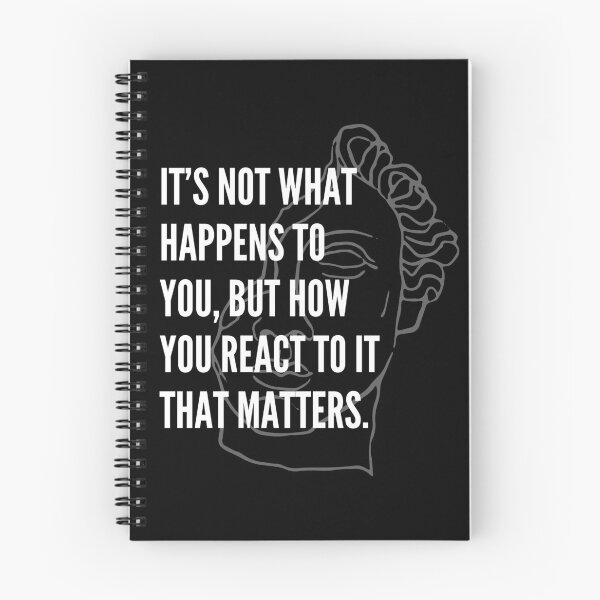 Item preview, it's not what happens to you, but how you react to it that matters designed and sold by AncientAccent.