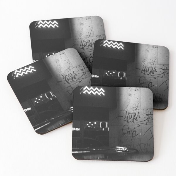 Item preview, Industrial wall black and white designed and sold by StreetOnDemand.