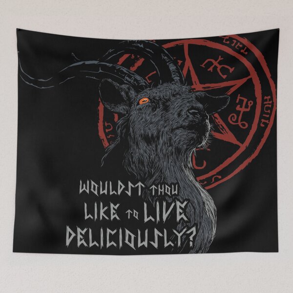 Item preview, Black Phillip the goat designed and sold by Patacabra.