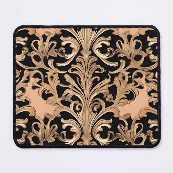 Item preview, Peach & Black Baroque designed and sold by DesignsByPrnces.