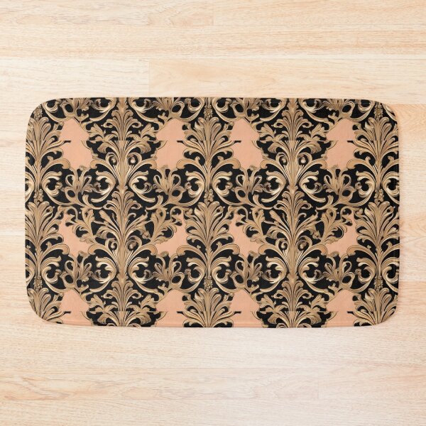 Item preview, Peach & Black Baroque designed and sold by DesignsByPrnces.