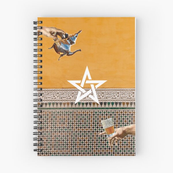Item preview, Maroc vintage lion and tiger, moroccan tea lovers atay 42 designed and sold by azghari.
