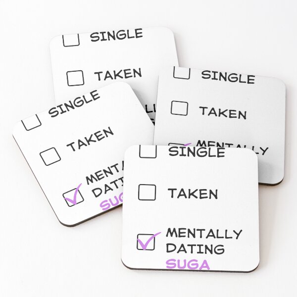 Item preview, Mentally Dating Suga T-shirt | BTS Fans | BTSarmy designed and sold by Zillenial Art.