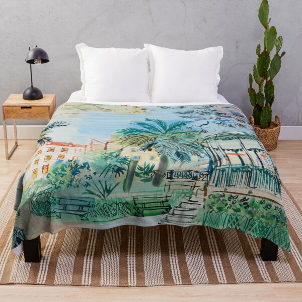 Item preview, Le Parc and Pagoda by Raoul Dufy designed and sold by Vintage Designs +.