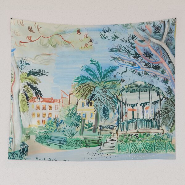Item preview, Le Parc and Pagoda by Raoul Dufy designed and sold by Vintage Designs +.