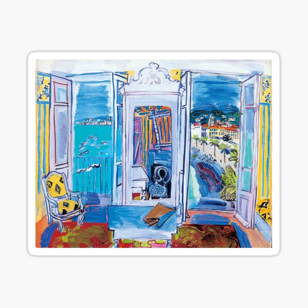Item preview, View from the artist's room by Raoul Dufy designed and sold by Vintage Designs +.