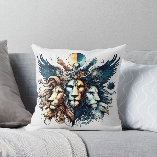 Item preview, Mystical Faces: Divine Symbolism Artwork  designed and sold by PaintMeWorld.