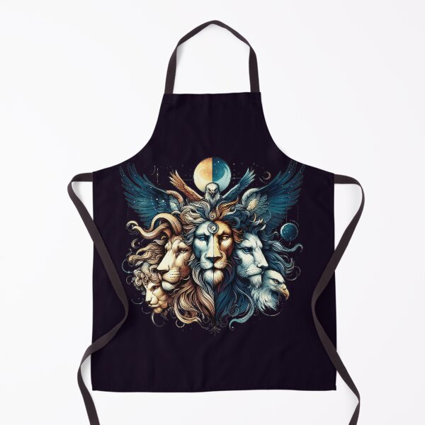 Item preview, Mystical Faces: Divine Symbolism Artwork designed and sold by PaintMeWorld.