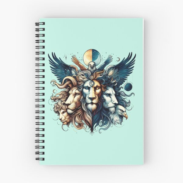 Item preview, Mystical Faces: Divine Symbolism Artwork  designed and sold by PaintMeWorld.