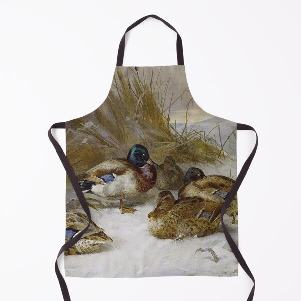 Item preview, Winter Landscape with Mallards designed and sold by tomorrowsart.