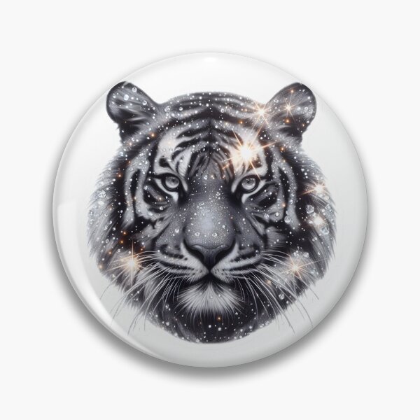 Item preview, Diamond Tiger designed and sold by AI-Only Creations.