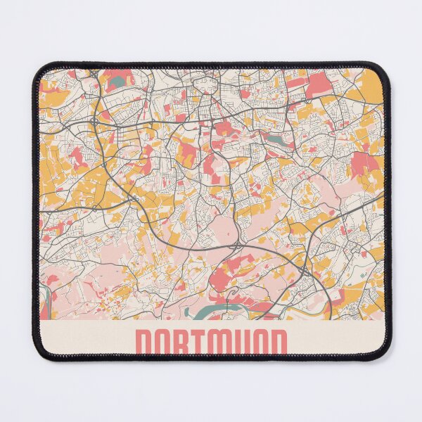 Item preview, Dortmund City Map Chalk Retro City Map Poster designed and sold by Peek-Designs.