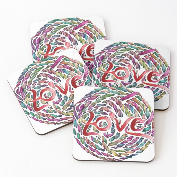 Item preview, a ball of yarn with the word love in it 2 designed and sold by Enga6.