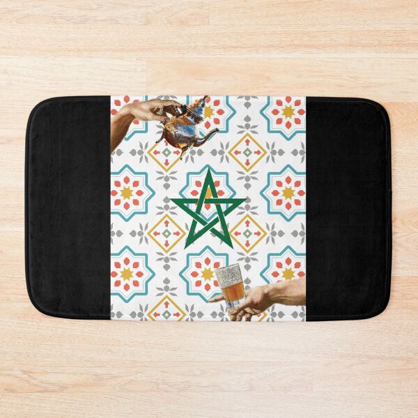 Item preview, Maroc vintage lion and tiger, moroccan tea lovers atay 45 designed and sold by azghari.
