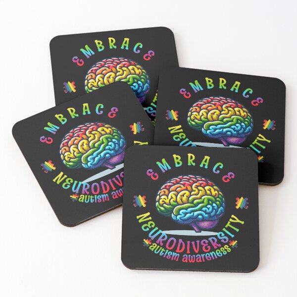 Item preview, Autism Awareness Embrace Neuro Diversity Spectrum designed and sold by ZeptepiTrends.