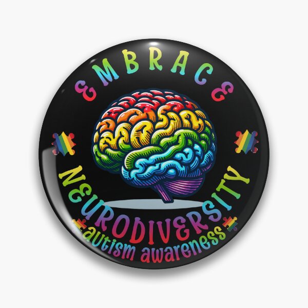 Item preview, Autism Awareness Embrace Neuro Diversity Spectrum designed and sold by ZeptepiTrends.