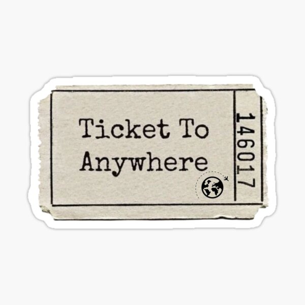 Item preview, Ticket to anywhere  designed and sold by Yankeebox01.