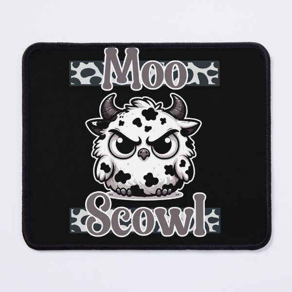 Item preview, Moo Scowl designed and sold by Fr0mtheMachine.