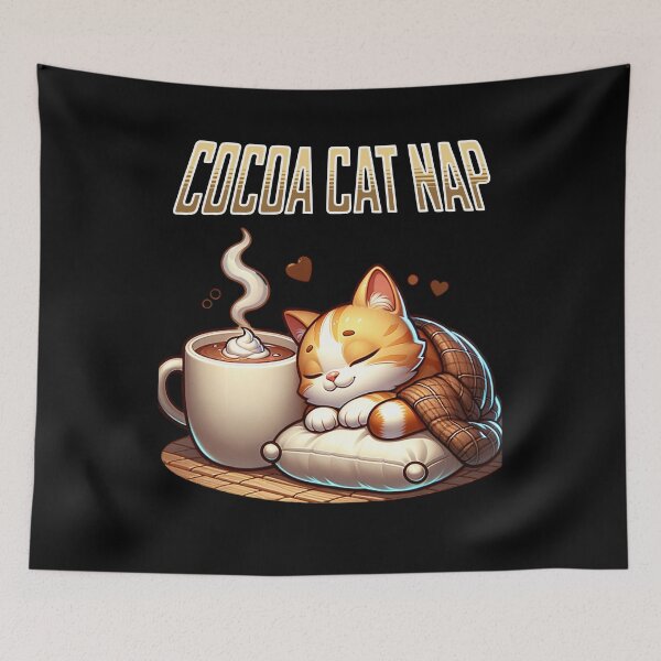 Item preview, Cat warmer - Cocoa cat nap designed and sold by JansenGS.