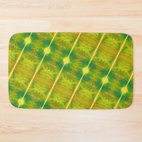 Item preview, Vibrant Diagonal Yellow & Green Striped Foliage Pattern, Abstract Designs, Unique Gifts, Digital Art Prints, Trendy Textiles designed and sold by ATSCreationsZA.