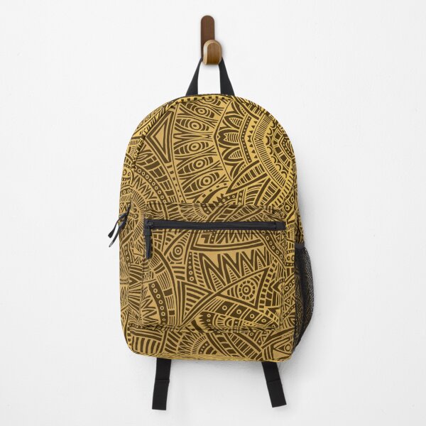 Item preview, Brown And Gold Mandala Abstract Pattern designed and sold by YerrouDesing.
