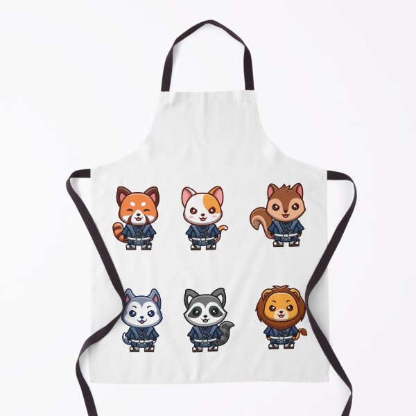 Item preview, small wild and cute animals to brighten your day designed and sold by huape.