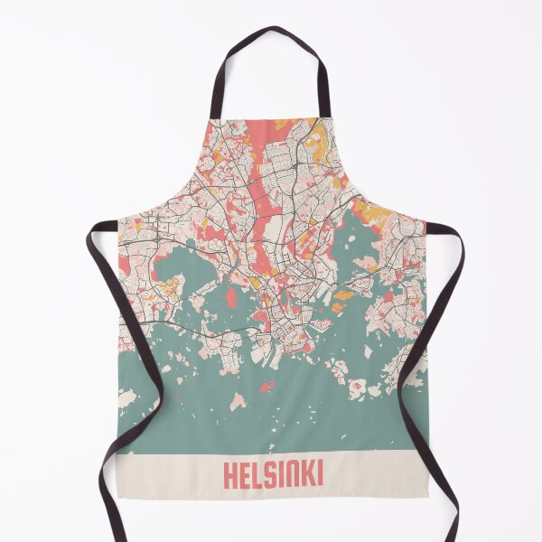 Item preview, Helsinki City Map Chalk Retro City Map Poster designed and sold by Peek-Designs.