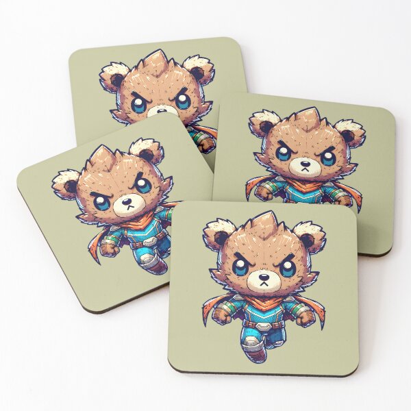 Item preview, Galactic Warrior Bear - Cosmic Defender designed and sold by Kwanbaba21.