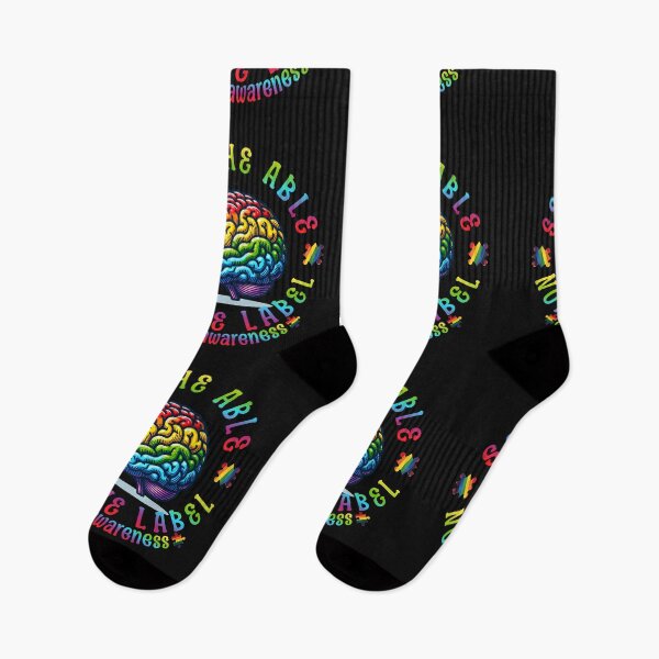 Item preview, Autism Awareness See The Able Not The Label  designed and sold by ZeptepiTrends.