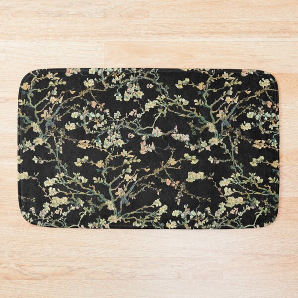 Item preview, Vincent Van Gogh Almond Blossom on Black Background  designed and sold by Delinda Graphic Studio.