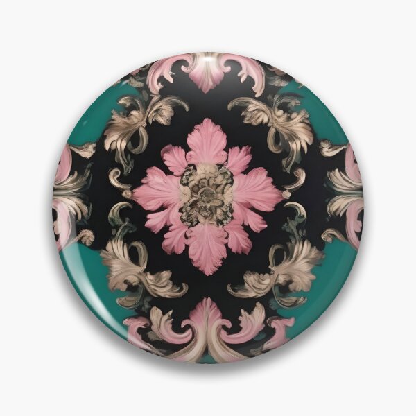 Item preview, Green & Dusty Rose Baroque designed and sold by DesignsByPrnces.